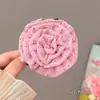 Grampo de Cabelo Phalaenopsis Rosa Doce Feminino 2024 Nova Atmosfera Flor para Foto Presilha Bico de Pato Primavera e Verão Presilha Lateral Acessórios de Cabelo