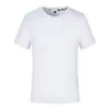 Camiseta de algodón de porcelana de hielo fresca de verano con cuello redondo y manga corta, camiseta publicitaria personalizada, camiseta cultural, ropa de trabajo en equipo, logo, venta al por mayor