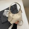 Bolso para la axila de diseño de nicho minimalista 2026 Verano Nueva Moda Bolso de hombro plisado degradado Bolso cruzado de moda