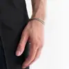 Pulsera de Hueso de Serpiente de Doble Capa para Hombres y Mujeres, Dulce y Genial, Diseño de Nicho de Alta Gama, Tendencia Ins Personalizada, Accesorios Versátiles para Parejas, Regalo