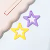Acrílico Cortado Estrella de Cinco Puntas Móvil Teléfono Llave de Estrella Grande DIY Accesorios para el Cabello Colgante Colgante Joyería Accesorios Decorativos