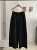 Calça KEKEZOON de veludo cotelê estilo balão perna larga para mulheres, nova moda casual outono 2026, estilo moderno 9092