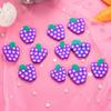 Rodajas de fruta de arcilla polimérica suave fruta comida arcilla polimérica suave amor rodajas grandes materiales colgantes para joyería DIY al por mayor