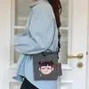 Celebración de Internet de Verano HINEZHA Bordado Popular Moderno Bolsa de Nylon para Teléfono Móvil Ocio Transfronterizo Combinación con Todo Bolso de Hombro para Ir al Trabajo