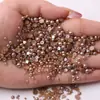 1,5mm1000 cor AB cor de doce pérola semicírculo unha pintada telefone diy material de beleza