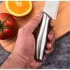 Atacado do Fabricante Nova Faca de Frutas de Aço Inoxidável para Uso Doméstico, Cortador de Melão e Frutas, Faca de Corte para Melancia e Cantalupo, Utensílios de Cozinha