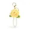 Amazon Transfronterizo Nuevo Flor Tejida Llavero Colgante Lindo Pequeño Fresco y Dulce Estilo Festivo Regalo de Amistad