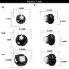 Luz de instrumento de coche WJ T3 T4.2 T4.7 1smd1210LED bombilla de luz de instrumento luz de aire acondicionado reloj luz de coche