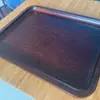 Bandeja de Bambú de Estilo Nuevo, Bandeja de Té Sencilla, Bandeja de Drenaje para el Hogar, Plato de Bambú Multifuncional para la Cena, Venta Directa de Fábrica