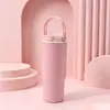 Garrafa Térmica Personalizada Ice King Cup com Revestimento Interno de Cerâmica, Copo de Aço Inoxidável de Grande Capacidade com Separação de Chá e Água, Sensação Luxuosa e de Alta Qualidade