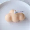 Vela Aromática de Nuvens Brancas Pequenas Formato de Nuvem Fofo Cera de Soja Vegetal Decoração de Casa Acessórios Nórdicos Presente de Mão