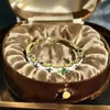 Nuevo Anillo Abierto de Esmalte Chino de la Antigüedad Media con Goteo de Aceite Imitación Ámbar Piedra Ocular Entrada Lujo Gama Alta Retro Francés Anillo de Nicho para Mujeres