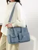 Bolsa Tote Grande de Nylon Portátil Resistente al Agua con Múltiples Bolsillos para Uso al Aire Libre, Nueva Bolsa de Hombro Cruzada de Nylon para Viajes Diarios, Bolsa de Mamá