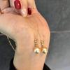 Acessórios de joias DIY S925 conjunto de colar de prata esterlina corrente 6+1 estilo pingente de corrente feminino feito à mão suporte vazio acessórios de pérolas