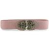 Venta de fábrica Cinturón elástico para mujer moda elástico sello de cintura ancha nuevo casual con falda cinturón delgado decorativo