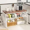 Prateleira de Mesa de Escritório para Vasos de Saúde Copos de Água para Casa Copos de Café Lanches Castanhas Prateleira de Armazenamento em Camadas de Grande Capacidade