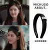 Outono e Inverno Novo Arco de Cabelo de Esponja com Pérolas de Coroa Alta 2025 Novo Acessório de Cabelo Versátil Elegante de Alta Qualidade