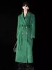 Traje Lana de Camello Alashan Abrigo de Cachemir Doble Cara Chaqueta de Lana para Mujer 23A0376 Otoño Solapa Grande Estilo de Longitud Media