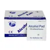 Toallitas Desinfectantes Sanitarias Desechables con 75% de Alcohol Personalizadas Empacadas Individualmente para la Comodidad de Viaje de Adultos Almohadillas de Alcohol al por Mayor
