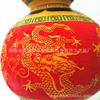 Fábrica directa calabaza natural tallada pirografía mapa Jiulong artesanía regalo adornos antiguo hecho a mano