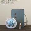 Cerámica No Hereditaria Amasado a Mano Flor de Porcelana Flor de Peonía Expansor Adornos para Sala de Té Decoración de Interiores Incienso para Coche Regalo de Acompañamiento