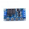 Circuito de interruptor de tiempo de bucle de disparo Placa de control de doble transistor MOS reemplaza módulo de relé 6-30V