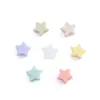 Punto Acrílico Colorido Estrella de Cinco Puntas Cuentas Sueltas DIY Joyería Hecha a Mano Pendientes Pulsera de Cuentas Accesorios Materiales
