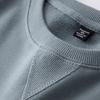 [Urbano y Casual] Sudadera de Algodón Pesado de Alta Calidad 340g para Hombre, Top Holgado de Felpa, Cuello Redondo, Camiseta con Capucha