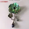 Broche Personalizado Estilo Retrô Pérola Artificial Esculpida Concha Corsage Estilo Simples L452