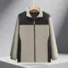 Cortavientos personalizado forrado de algodón con estampado de logo, ropa de trabajo para exteriores para hombres y mujeres, chaqueta cortavientos y cálida, abrigo de trabajo para team building