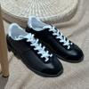 Novos Sapatos de Treino Moral Versátil Retrô Couro Genuíno Tênis Esportivos e de Lazer Couro Macio Confortável Respirável Sapatos Casuais para Homens