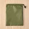 Bolsa de almacenamiento para chaqueta de plumón plegable, bolsa de viaje para coche, ropa, redonda, impermeable, con cordón de nailon, acabado, nido para bebés, bolsa de tela