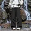 Novas calças casuais largas para outono e inverno para homens, calças de trabalho, calças para trilha ao ar livre, calças de montanhismo masculinas, calças esportivas, calças compridas masculinas