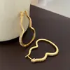 Brincos de Cabacinha Cheios de Diamantes 2025 Novo Estilo Quente Brincos de Alta Qualidade Luxo Acessível Novo Estilo Francês Chinoiserie Brincos com Significado Metafísico