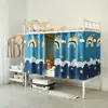 Cortina para Cama de Dormitorio Estudiantil, Sin Taladrar, Cortina Opaca de Privacidad, Artefacto Opaco para Dormitorio Universitario