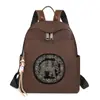 Mochila de Viagem, Bolsa para Mulheres de Meia-Idade, Bolsa de Ombro com Padrão de Elefante da Moda para Transmissão ao Vivo, Bolsa Leve Casual para o Dia a Dia