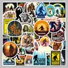 50 Pegatinas Geniales y Modernas de Bigfoot para Coches, Motocicletas, Cascos y Decoraciones de Refrigerador