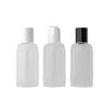 En stock Botella exprimible de emulsión de 100 ml Leche corporal embotellada de 50 ml/60 ml Botella con tapa Qiuqiu Muestra de detergente para ropa