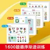 Treinamento de Concentração 1600 Perguntas 2-3-4-5-6 Anos Jardim de Infância Bebê Educação Infantil Iluminação Treinamento de Pensamento Lógica