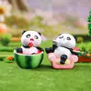 Panda Fofo Pequeno Le Youyou Caixa Surpresa Enfeites de Mesa Decorações de Mesa de Escritório Presente para Namorada Atacado