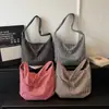 Bolso de hombro tipo tote a cuadros estilo coreano, bolso para mujer, nuevo diseño de moda 2026, bolso de gran capacidad moderno para el día a día