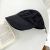 Sombrero de pescador de ala grande con protección solar del mismo estilo de Zhao Rusi para niños, sombrilla de verano para exteriores que combina con todo, sombrero para el sol resistente a los rayos UV para hombres