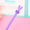 Caneta de gel estilo coelho dos desenhos animados Bonito Papelaria de Aprendizagem Escritório Caneta de sinal à base de água Caneta de estudante criativa Rabbit Jun