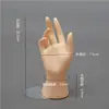 Maniquí de mano falso para exhibición de joyería, guantes de mano falsos, accesorios de exhibición, guantes con peso, modelo, guantes de boda, modelo de mano, modelo