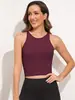 Estilo Europeo y Americano Amazon Nuevo Chaleco Mujer Corto Color Sólido Cuello Redondo Versátil Ajustado Sexy Tops para Mujer