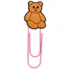 Nuevo marcapáginas jellycat clip de papel de dibujos animados lindo parche de PVC clip de papel decorativo diy carpeta de almacenamiento de oficina