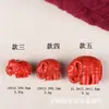 Fidelidad cinnabario danza del león accesorios de joyería arena roja de alta calidad elefante pinzas de cangrejo colgante pequeño hecho a mano diy accesorios de colgante