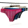 Yunmengni Comércio Exterior Europeu e Americano em estoque algodão fio dental feminino pele de camarão ebay AliExpress Dunhuang atacado de lingerie feminina