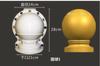 Componente de Cimento Bola de Feng Shui Pré-fabricada Estilo Europeu Acessórios para Casa Coluna de Canto de Varanda Vaso Coluna Ornamento de Corrimão Molde