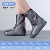 Cubrezapatos a prueba de lluvia y nieve para hombres y mujeres, impermeable, grueso, antideslizante, con agarre, suela resistente al desgaste, cubrezapatos impermeable para día lluvioso
